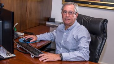 El gerente divisional de Santa Fe, Pablo Cáceres