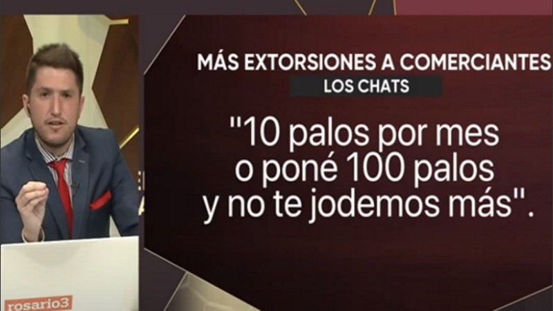 Gastronómicos sufrieron amenazas mafiosas. 