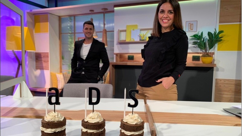 Antes de salir festejó 9 años al aire en El Tres.