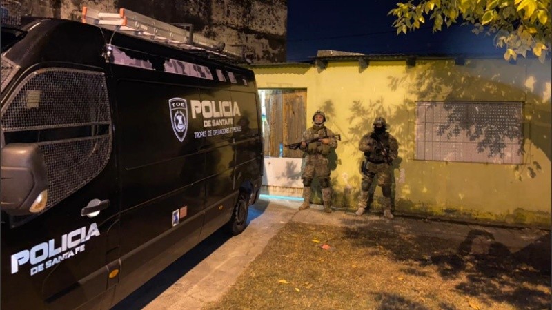 Sosa y su hijo fueron demorados por la TOE este viernes en Arijón al 500 bis.