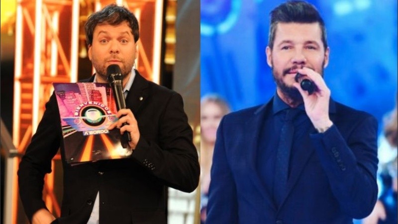 Guido Kacza y Marcelo Tinelli