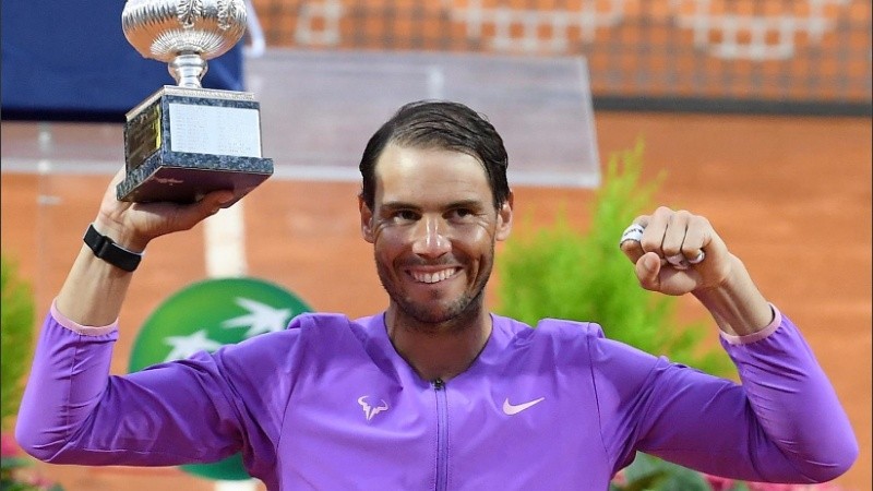 Rafael Nadal acumula 88 títulos en su carrera.