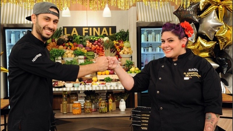  Facundo Vigliano y Nadia Fioravanti se miden en el final de la temporada once de El gran premio de la cocina.