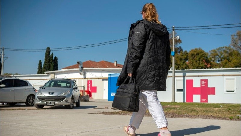 Melisa es una de las coordinadoras de UTI y también hace guardia: trabaja hasta 30 horas los viernes.