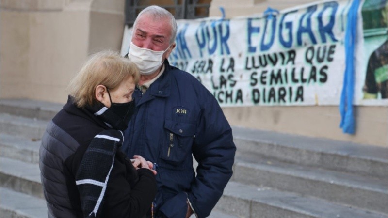 Edgardo fue asesinado en su negocio en octubre de 2018. 