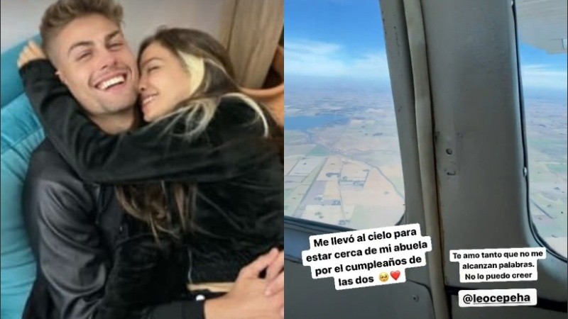 Malena y Leo confirmaron su romance en el 2020.