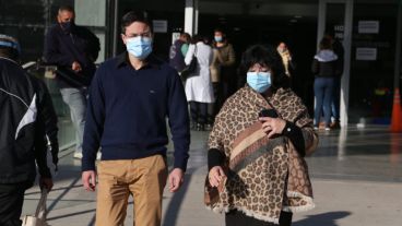 Mediavilla y Peoruch en el Centenario.