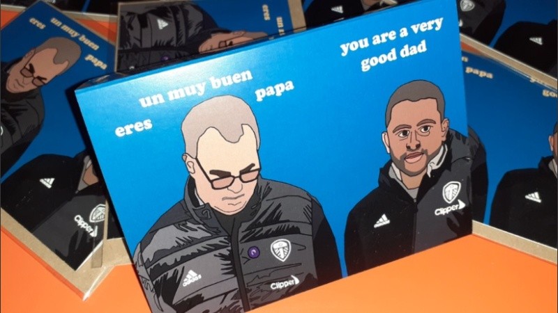 Las ilustraciones de Marcelo Bielsa y el traductor asignado por el Leeds, Salim Lamrani.