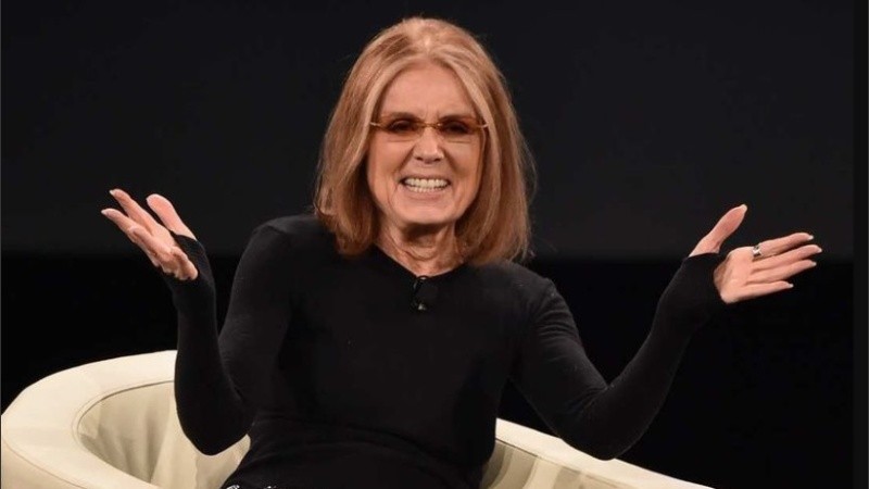 La escritora y periodista feminista Gloria Steinem.