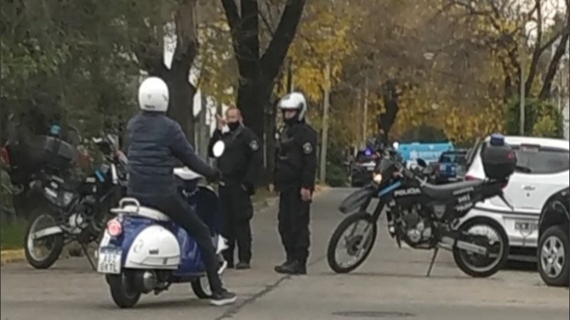 Cortes en Virasoro y Pueyrredón y en Gálvez y Santiago. 