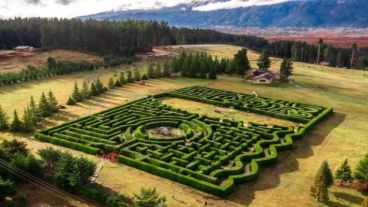 El "Laberinto Patagonia" se ubica en Chubut y es el más grande de Sudamérica