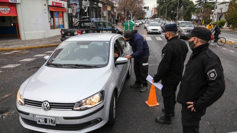 Avellaneda y Carballo este jueves por la mañana.