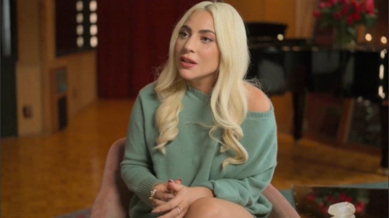 Lady Gaga habló en el show documental de Oprah Winfrey y el príncipe Harry.