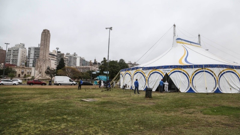 Primer día de confinamiento tras el aumento de casos en la ciudad. 