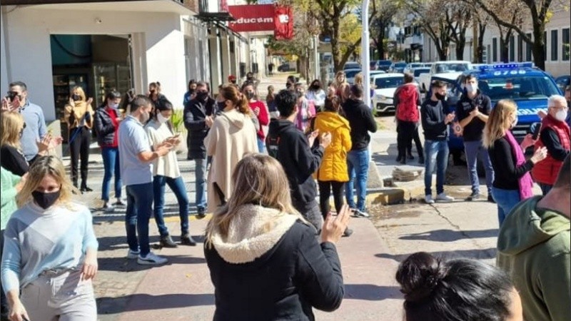 La protesta de este sábado en Reconquista