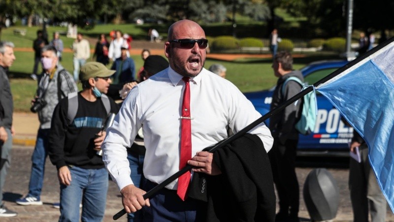 El agresor fue detenido por la Policía.