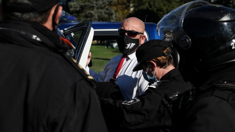 El agresor fue detenido por la Policía.