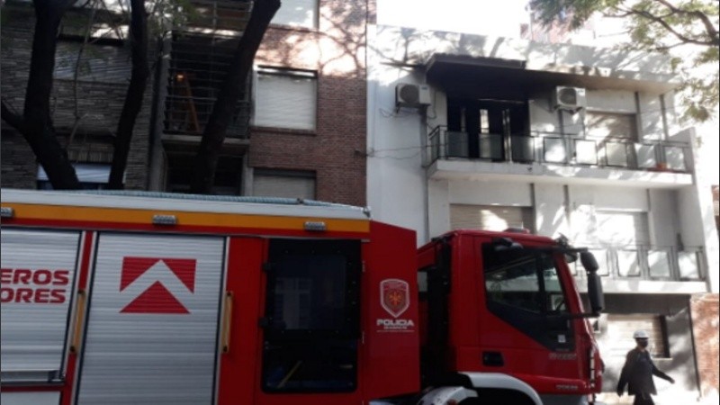 Bomberos Zapadores controlaron el siniestro.