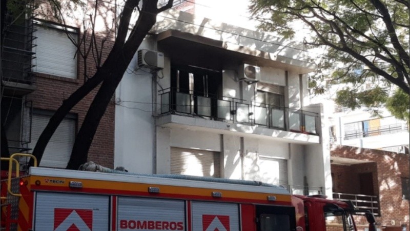 Bomberos Zapadores controlaron el siniestro.