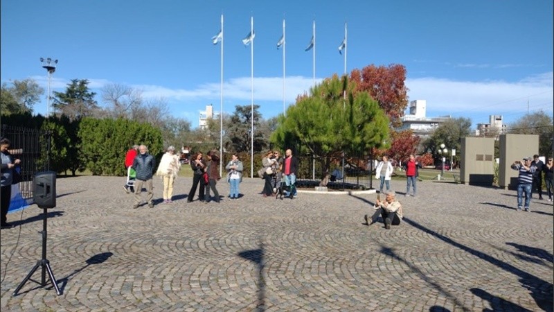 La reunión en San Lorenzo.