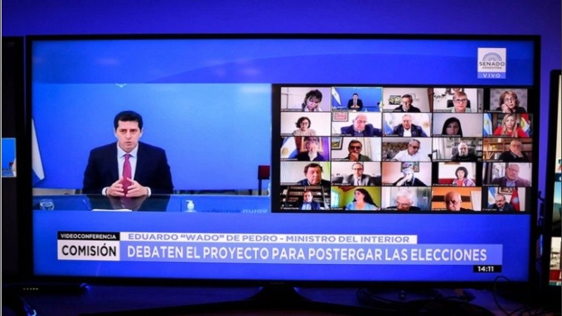 El debate de la Comisión de Asuntos Constitucionales del Senado.