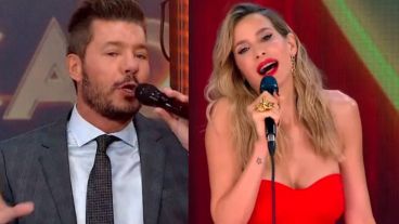 "Solamente hago así porque no tengo el recuerdo, no soy Wikipedia”, dijo Marcelo Tinelli sobre su gesto.