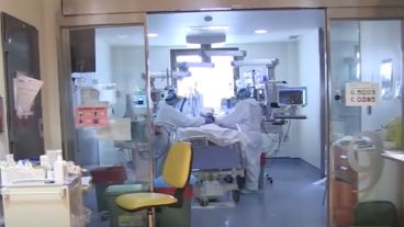 La mayoría de las camas UTI del Heca están ocupadas por pacientes graves de coronavirus.