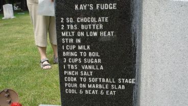 La autora de la receta fue Kathryn Andrews, quien falleció en 2019.