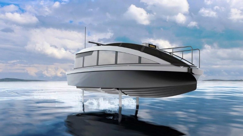 Tiene una longitud de 8,5 metros y permite acomodar a hasta 12 pasajeros.