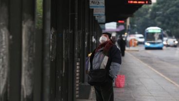 La semana pasado hubo paro de colectivos por 48 horas.