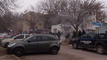 Una nutrida marcha en reclamo de justicia en barrio 7 de septiembre.