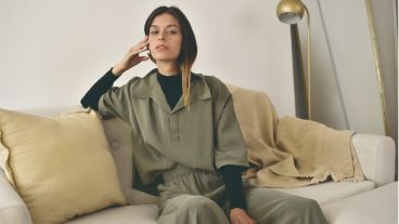 El Set Armonía es uno de los confeccionados en textiles ecológicos que pueden encontrarse en la tienda de Azul Icardi