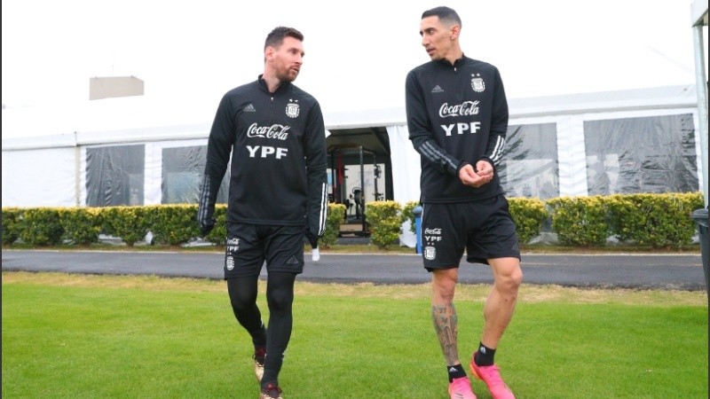 Messi y Di María, claves en la selección nacional.