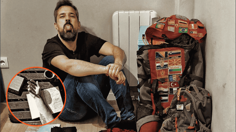 Ahora, se encuentra en Portugal realizando diferentes voluntariados para conocer más a la gente.
