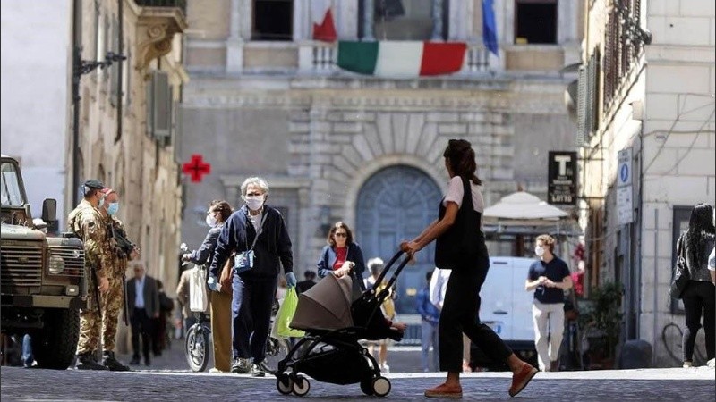 Italia inició a fines de marzo una flexibilización gradual de las restricciones.