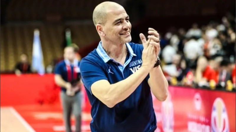 Sergio Hernández, entrenador de la Selección Argentina de basquet.