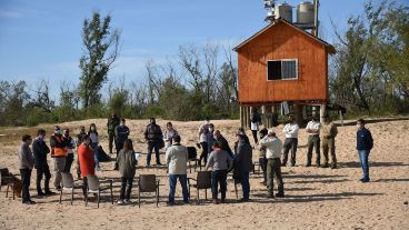El banquito de San Andrés será un Faro de Conservación de los humedales.