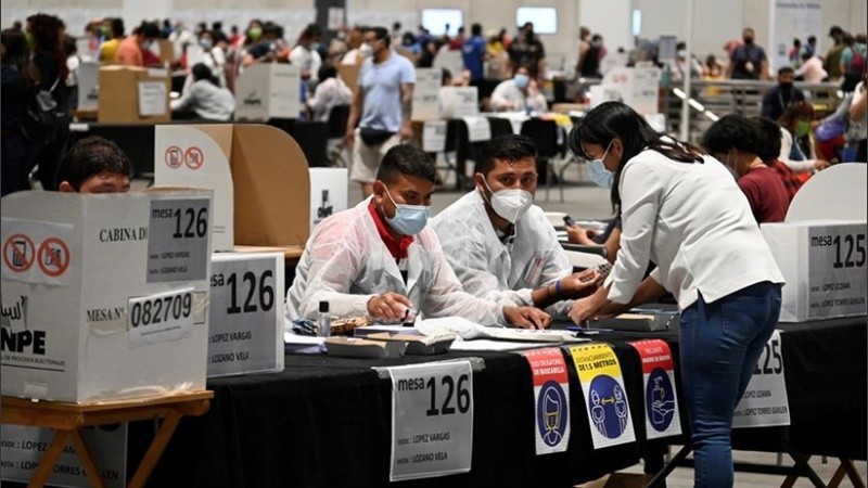 Los comicios de este domingo en Perú.