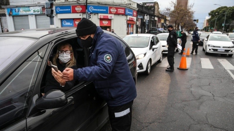 Los controles seguirán esta semana en las calles de la ciudad.