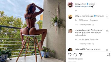 La bailarina Barby Silenzi.