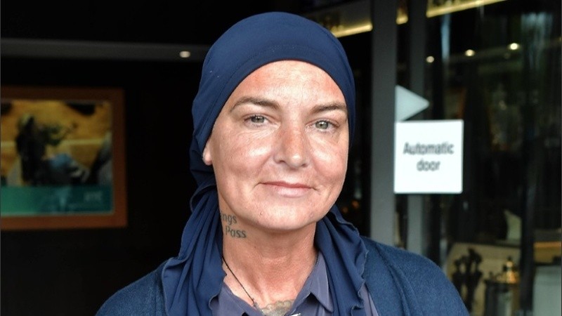 La cantante Sinéad O`Connor.