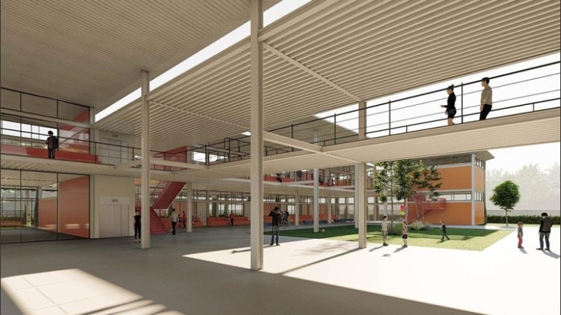 Innecesario El uno al otro Camello Así serán las primeras escuelas pospandémicas del país, diseñadas y  construidas en Santa Fe | Rosario3