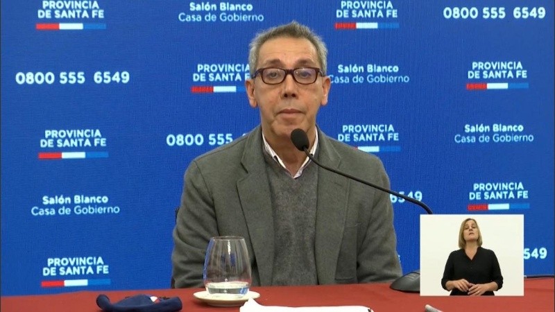 Jorge Prietto, secretario de Salud de la provincia.