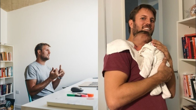 El rosarino fue papá el pasado 2 de junio.