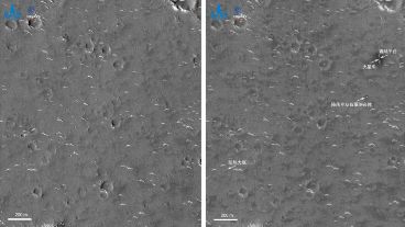 La sonda Tianwen-1 fue lanzada en un cohete Long March-5 el 23 de julio de 2020.