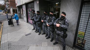 Mitre al 1600, uno de los domicilios allanados la semana pasada.