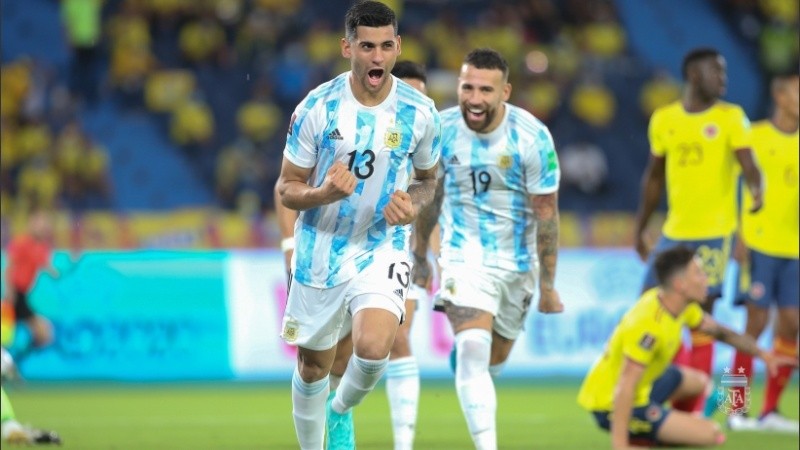 Romero hizo el primer gol, pero luego se lesionó.