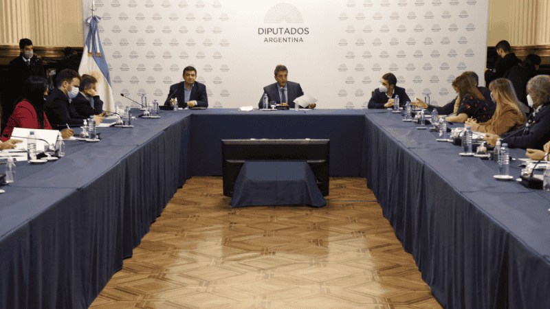 El temario de la sesión se definió en Labor Parlamentaria.