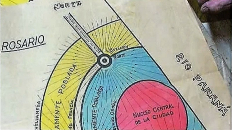 Mapas y planos integran la variada documentación que contiene el Archivo Torriglia.
