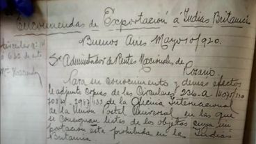 El archivo Torriglia contiene documentación que da cuenta, también, del desarrollo de la actividad portuaria.